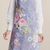 image:imageMaison d Hermine 100 Cotton Apron for women with Pocket Kitchen Chef Apron for Men Cooking Mothers Day Gifts062  Sweet Rose Lavender  Lush