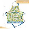 image:imageMaison d Hermine 100 Cotton Apron for women with Pocket Kitchen Chef Apron for Men Cooking Mothers Day Gifts067  Cedrat