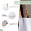 image:imageMaison d Hermine 100 Cotton Apron for women with Pocket Kitchen Chef Apron for Men Cooking Mothers Day Gifts070  Meadow Florals  Beige