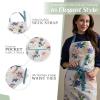 image:imageMaison d Hermine 100 Cotton Apron for women with Pocket Kitchen Chef Apron for Men Cooking Mothers Day Gifts077  Meil