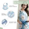 image:imageMaison d Hermine 100 Cotton Apron for women with Pocket Kitchen Chef Apron for Men Cooking Mothers Day Gifts081  Winter Floral