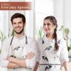 image:imageMaison d Hermine 100 Cotton Apron for women with Pocket Kitchen Chef Apron for Men Cooking Mothers Day Gifts083  We Love Cows