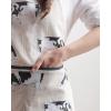 image:imageMaison d Hermine 100 Cotton Apron for women with Pocket Kitchen Chef Apron for Men Cooking Mothers Day Gifts083  We Love Cows