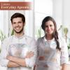 image:imageMaison d Hermine 100 Cotton Apron for women with Pocket Kitchen Chef Apron for Men Cooking Mothers Day Gifts085  Over the Rainbow