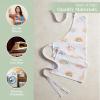 image:imageMaison d Hermine 100 Cotton Apron for women with Pocket Kitchen Chef Apron for Men Cooking Mothers Day Gifts085  Over the Rainbow