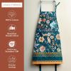 image:imageMaison d Hermine 100 Cotton Apron for women with Pocket Kitchen Chef Apron for Men Cooking Mothers Day Gifts088  Luxury Loft  Dark Teal