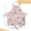 image:imageMaison d Hermine 100 Cotton Apron for women with Pocket Kitchen Chef Apron for Men Cooking Mothers Day Gifts098  Cakes