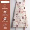 image:imageMaison d Hermine 100 Cotton Apron for women with Pocket Kitchen Chef Apron for Men Cooking Mothers Day Gifts098  Cakes