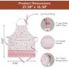 image:imageMaison d Hermine 100 Cotton Apron for women with Pocket Kitchen Chef Apron for Men Cooking Mothers Day Gifts099  Valentine Gift