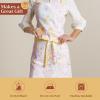 image:imageMaison d Hermine 100 Cotton Apron for women with Pocket Kitchen Chef Apron for Men Cooking Mothers Day Gifts104  Easter Zest