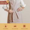 image:imageMaison d Hermine 100 Cotton Apron for women with Pocket Kitchen Chef Apron for Men Cooking Mothers Day Gifts106  Ibiza  Beige