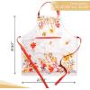 image:imageMaison d Hermine 100 Cotton Apron for women with Pocket Kitchen Chef Apron for Men Cooking Mothers Day Gifts110  Amarante
