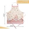 image:imageMaison d Hermine 100 Cotton Apron for women with Pocket Kitchen Chef Apron for Men Cooking Mothers Day Gifts113  Icing on the Cake