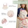 image:imageMaison d Hermine 100 Cotton Apron for women with Pocket Kitchen Chef Apron for Men Cooking Mothers Day Gifts113  Icing on the Cake