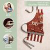 image:imageMaison d Hermine 100 Cotton Apron for women with Pocket Kitchen Chef Apron for Men Cooking Mothers Day Gifts114  Perfect Blend