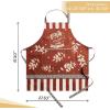 image:imageMaison d Hermine 100 Cotton Apron for women with Pocket Kitchen Chef Apron for Men Cooking Mothers Day Gifts114  Perfect Blend