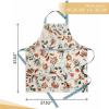 image:imageMaison d Hermine 100 Cotton Apron for women with Pocket Kitchen Chef Apron for Men Cooking Mothers Day Gifts118  Dalida