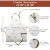 image:imageMaison d Hermine 100 Cotton Apron for women with Pocket Kitchen Chef Apron for Men Cooking Mothers Day Gifts122  Flying Birds