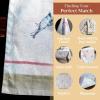 image:imageMaison d Hermine 100 Cotton Apron for women with Pocket Kitchen Chef Apron for Men Cooking Mothers Day Gifts122  Flying Birds