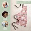 image:imageMaison d Hermine 100 Cotton Apron for women with Pocket Kitchen Chef Apron for Men Cooking Mothers Day Gifts126  Nyons
