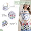 image:imageMaison d Hermine 100 Cotton Apron for women with Pocket Kitchen Chef Apron for Men Cooking Mothers Day Gifts127  Folky Floral
