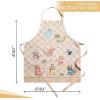 image:imageMaison d Hermine 100 Cotton Apron for women with Pocket Kitchen Chef Apron for Men Cooking Mothers Day Gifts129  Lets Play