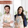 image:imageMaison d Hermine 100 Cotton Apron for women with Pocket Kitchen Chef Apron for Men Cooking Mothers Day Gifts129  Lets Play