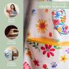 image:imageMaison d Hermine 100 Cotton Apron for women with Pocket Kitchen Chef Apron for Men Cooking Mothers Day Gifts131  Happy Florals  Sweety
