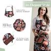 image:imageMaison d Hermine 100 Cotton Apron for women with Pocket Kitchen Chef Apron for Men Cooking Mothers Day Gifts133  Jacobean Florals