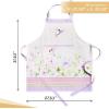 image:imageMaison d Hermine 100 Cotton Apron for women with Pocket Kitchen Chef Apron for Men Cooking Mothers Day Gifts134  Magnolia Mornings