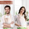 image:imageMaison d Hermine 100 Cotton Apron for women with Pocket Kitchen Chef Apron for Men Cooking Mothers Day Gifts136  Zebra Life