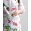 image:imageMaison d Hermine 100 Cotton Apron for women with Pocket Kitchen Chef Apron for Men Cooking Mothers Day Gifts137  Farmers Garden