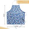 image:imageMaison d Hermine 100 Cotton Apron for women with Pocket Kitchen Chef Apron for Men Cooking Mothers Day Gifts141  Picoti