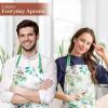 image:imageMaison d Hermine 100 Cotton Apron for women with Pocket Kitchen Chef Apron for Men Cooking Mothers Day Gifts142  Mesange