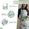 image:imageMaison d Hermine 100 Cotton Apron for women with Pocket Kitchen Chef Apron for Men Cooking Mothers Day Gifts142  Mesange