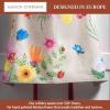image:imageMaison d Hermine 100 Cotton Apron for women with Pocket Kitchen Chef Apron for Men Cooking Mothers Day Gifts144  Jardin Dete  Fog