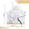 image:imageMaison d Hermine 100 Cotton Apron for women with Pocket Kitchen Chef Apron for Men Cooking Mothers Day Gifts146  Paradise Island
