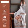 image:imageMaison d Hermine 100 Cotton Apron for women with Pocket Kitchen Chef Apron for Men Cooking Mothers Day Gifts147  Giving Thanks