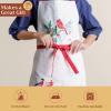 image:imageMaison d Hermine 100 Cotton Apron for women with Pocket Kitchen Chef Apron for Men Cooking Mothers Day Gifts149  Morzine