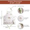 image:imageMaison d Hermine 100 Cotton Apron for women with Pocket Kitchen Chef Apron for Men Cooking Mothers Day Gifts152  Christmas Dew
