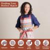 image:imageMaison d Hermine 100 Cotton Apron for women with Pocket Kitchen Chef Apron for Men Cooking Mothers Day Gifts156  Romane