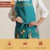 image:imageMaison d Hermine 100 Cotton Apron for women with Pocket Kitchen Chef Apron for Men Cooking Mothers Day Gifts158  Hygge Christmas