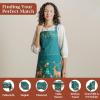 image:imageMaison d Hermine 100 Cotton Apron for women with Pocket Kitchen Chef Apron for Men Cooking Mothers Day Gifts158  Hygge Christmas