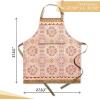 image:imageMaison d Hermine 100 Cotton Apron for women with Pocket Kitchen Chef Apron for Men Cooking Mothers Day Gifts170  Damask