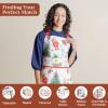 image:imageMaison d Hermine 100 Cotton Apron for women with Pocket Kitchen Chef Apron for Men Cooking Mothers Day Gifts176  Chromo