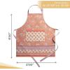 image:imageMaison d Hermine 100 Cotton Apron for women with Pocket Kitchen Chef Apron for Men Cooking Mothers Day Gifts177  Harvest Festival