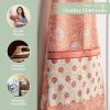 image:imageMaison d Hermine 100 Cotton Apron for women with Pocket Kitchen Chef Apron for Men Cooking Mothers Day Gifts177  Harvest Festival