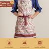 image:imageMaison d Hermine 100 Cotton Apron for women with Pocket Kitchen Chef Apron for Men Cooking Mothers Day Gifts181  Reveillon Au Jardin