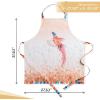 image:imageMaison d Hermine 100 Cotton Apron for women with Pocket Kitchen Chef Apron for Men Cooking Mothers Day Gifts194  Faisan Dautomne