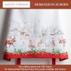 image:imageMaison d Hermine 100 Cotton Apron for women with Pocket Kitchen Chef Apron for Men Cooking Mothers Day Gifts198  Christmas Tradition